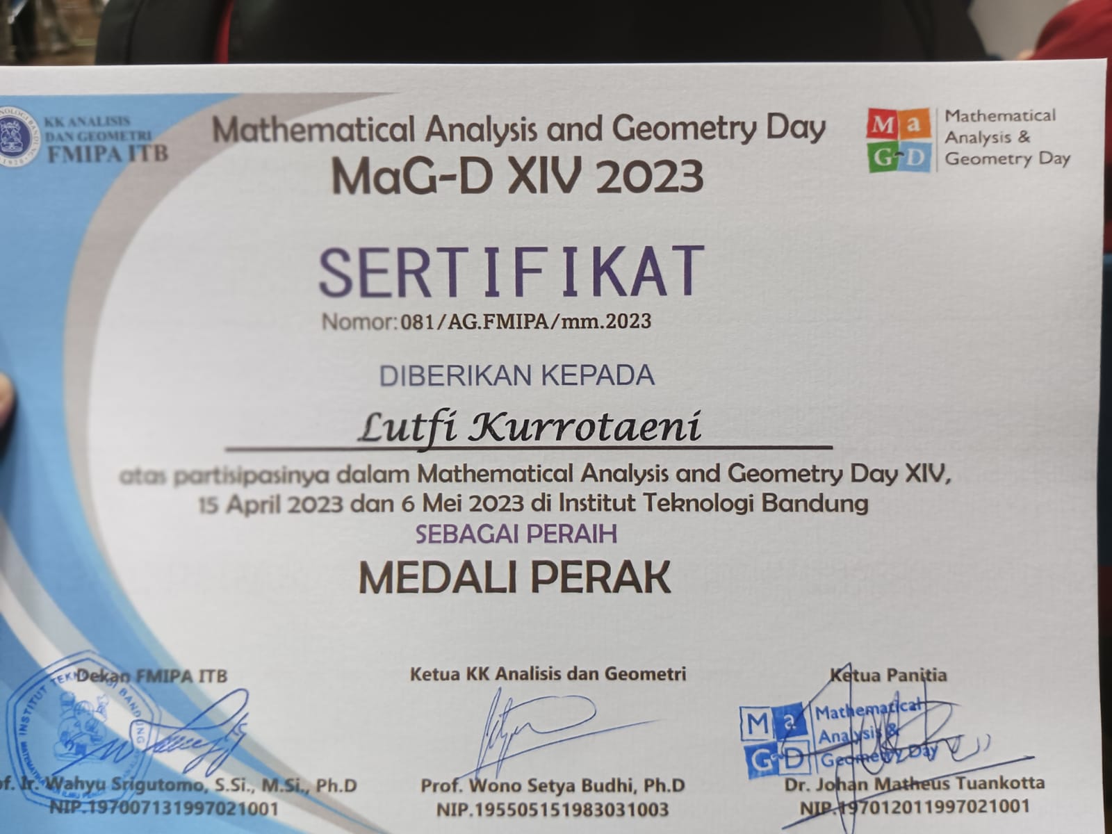 Sertifikat 13
